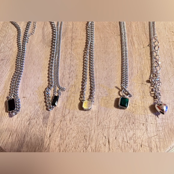 Jewelry - BRAND NEW CHAIN RHINESTONE NECKLACES